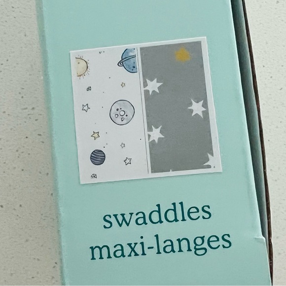 ✨SOLD on another platform 6.26.23 Aden + Anais Swaddles Space Cadet Print NWT - Picture 5 of 7